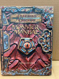 Dungeons & Dragons Monster Manual 3.0 - from 2000
