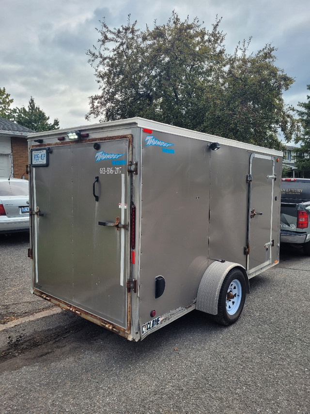 2016 enclosed trailer 6x12 with tools Cargo & Utility Trailers