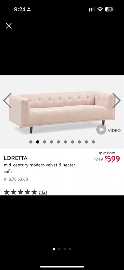 Sofa - Structube, View more
