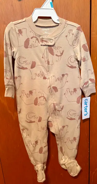 Baby cotton one pc sleepers (new), View more