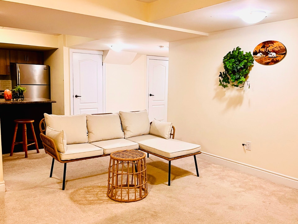 Luxurious Three Bed Two Bath Apartment for Rent in the Basement 2