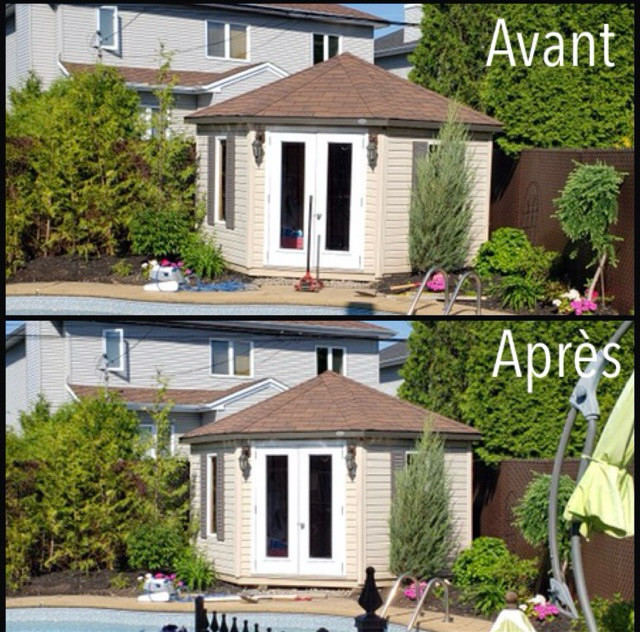 Déplacement et mise à niveau cabanon + remplacement plancher dans Outils d'extérieur et entreposage  à Longueuil/Rive Sud - Image 3