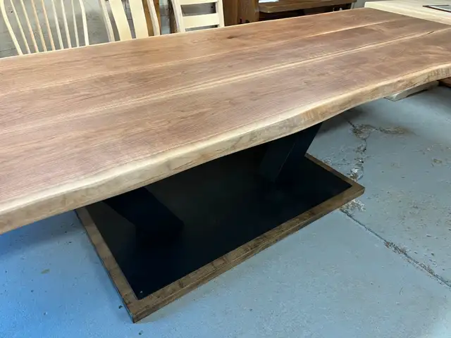 From Our Showroom This Live Edge Walnut Dining Table in Dining Tables & Sets in City of Toronto - Image 7