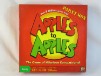 Apples to Apples 2007 Party Box Board Game Mattel 100% Complete