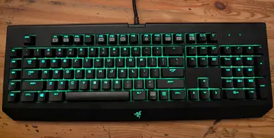 Razer Blackwidow Ultimate Mechanical Keyboard AS-IS, View more