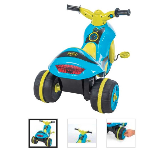 Huffy 6V Electric Dual Power Mini Tricycle/Trike, 3km/h in Kids in Kingston