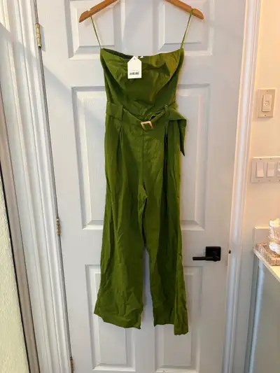 Monteau Olive Green Jumpsuit, View more