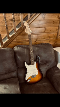 Left handed Squire Stratocaster