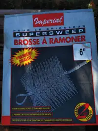 Brosse à ramoner ronde Imperial Supersweep, 6 po