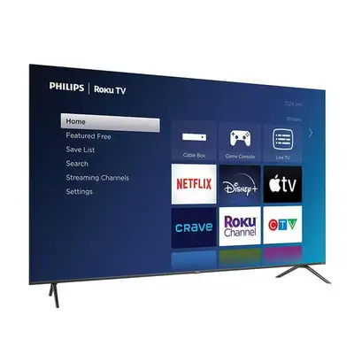 Philips 85" 4K Roku Smart TV, View more