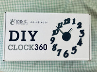 DIY Wall Clock 360 *brand new*