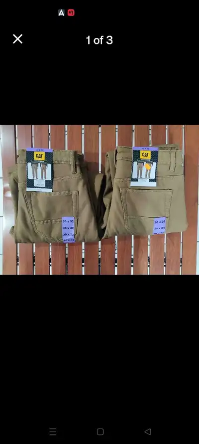 CAT Fleece Lined Pants 30x32, View more