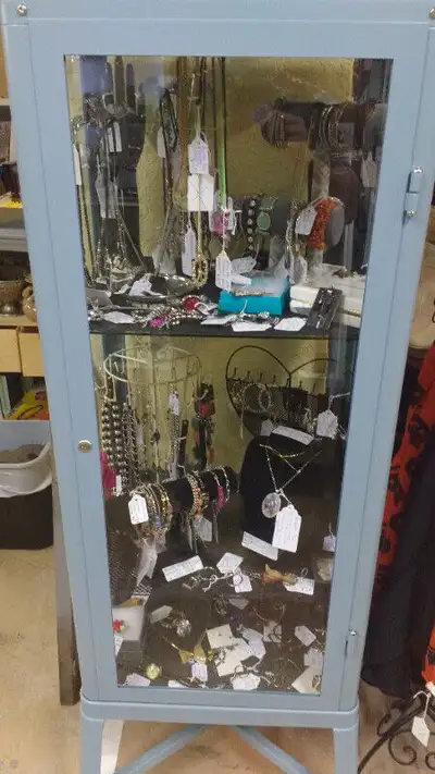 we have a large variety of costume jewelry at our second booth at 272 innisfil st barrie, booth 32 u...