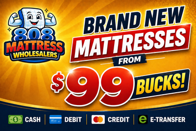 Brand New Mattresses From $99 Bucks, View more