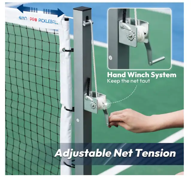 Pro Pickleball Net with Wheels for Easy Mobility, Tournament Reg in Tennis & Racquet in City of Toronto - Image 6