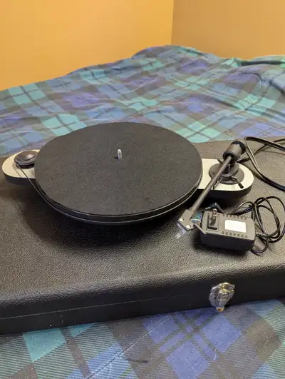 Project Elemental Turn Table. Newer Ortofon Cartridge., View more