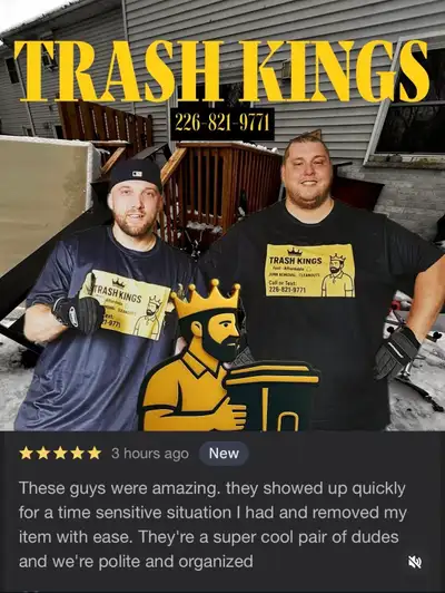 Need junk gone fast? Trash Kings offers affordable, reliable junk removal for homeowners, landlords,...