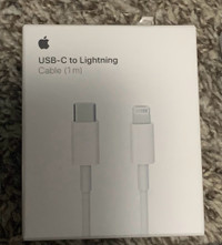 Brand New Apple Charger  1m & connectors