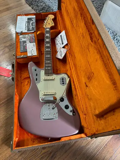Fender Jaguar guitar, View more