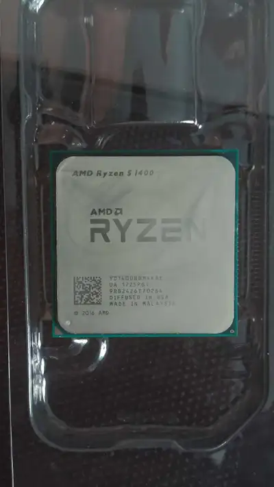 AMD ryzen 5-1400 cpu, View more