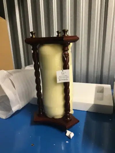 Bombay vintage brand new twist column hour glass, View more