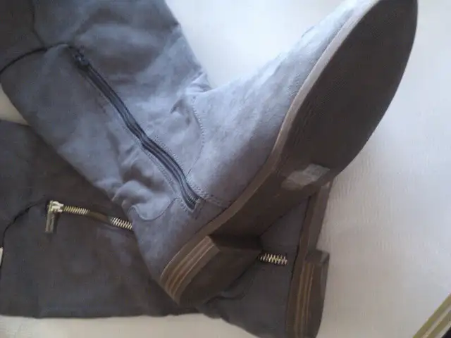 Women`s Boots size 9 Black or Taupe leather Aldo in Women's - Shoes in City of Toronto - Image 3