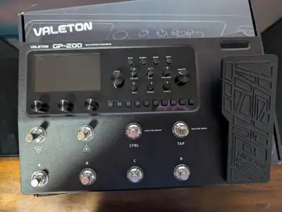 Valeton GP-200 multi effects processor. Newer, no issues, with box and power supply. Not looking to...