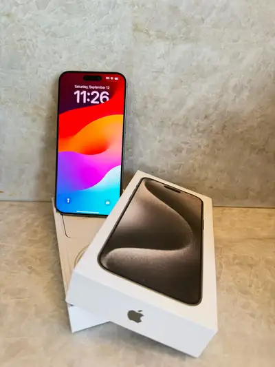 Apple iPhone 15 Pro Max (256GB) Natural Titanium, View more