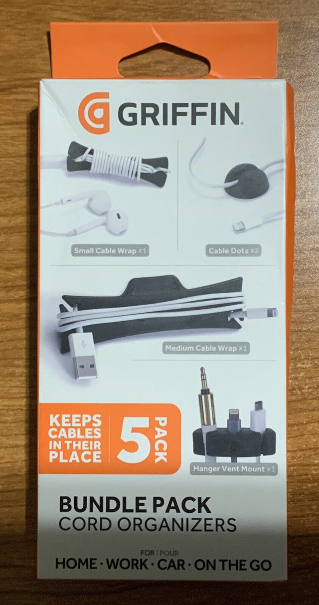 Cord organizers in Cell Phone Accessories in Mississauga / Peel Region
