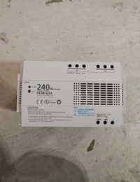 IDEC PS5R-G24 Power Supply:&nbsp; 100-240VAC 4A IN, 24VDC