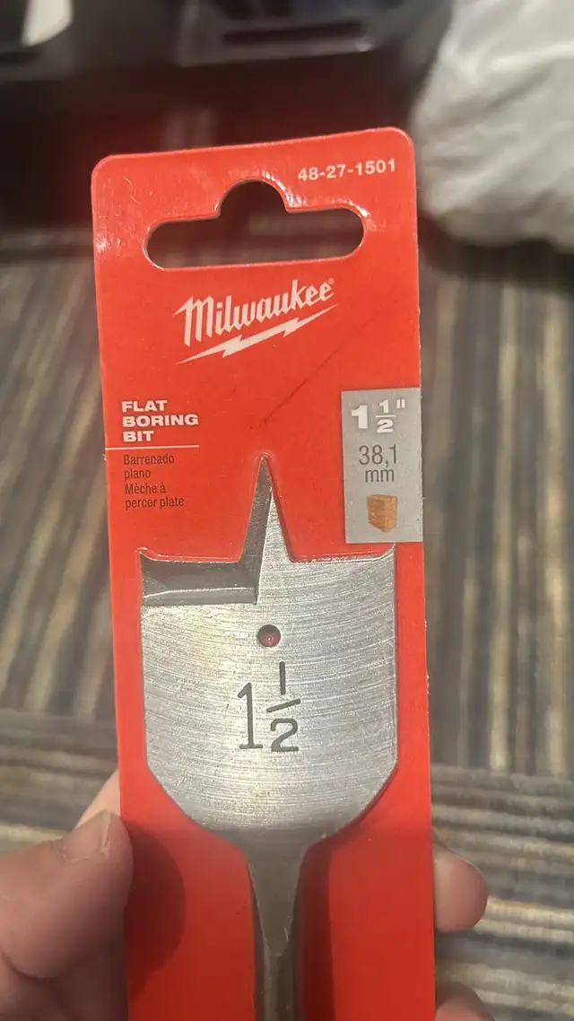 Milwaukee 1-1/2" Boring Bit in Power Tools in Oshawa / Durham Region - Image 3