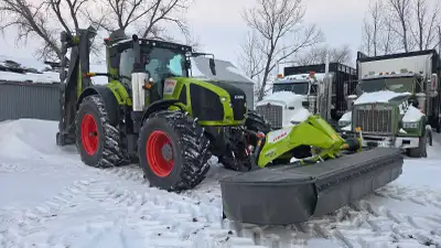 We've added a set of triple mowers to our fleet and offering mowing services along with silage chopp...