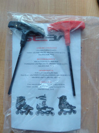 Inline rollerblading skating torx hex keys tools