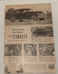 Vintage 1940s Popular Mechanics Magazine