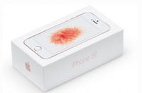 Empty Open Box Original Apple iPhone 5SE Rosegold Display