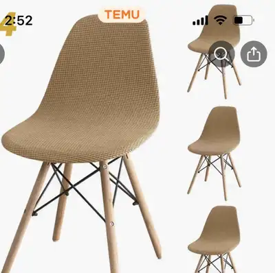 6 covers for chairs/bar stools, View more