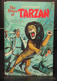 Return of Tarzan by Edgar Rice Burroughs Whitman Hardcover(1967)