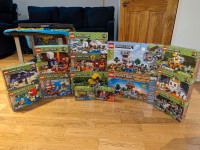 Lego Minecraft lot with bonus