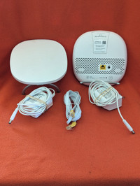 Telus wi-fi boosters with power adapters, plus 1 ethernet cable