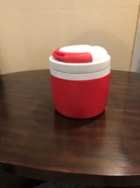 Red igloo insulated thermo cooler