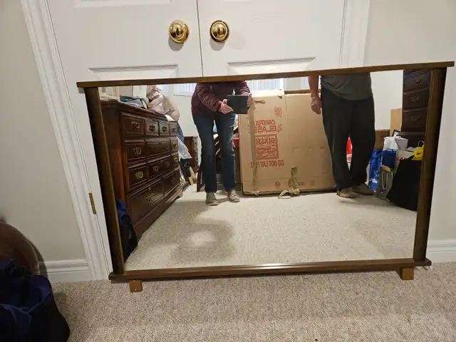Black coloured  7 Drawer Dresser with Mirror in Dressers & Wardrobes in Peterborough - Image 7