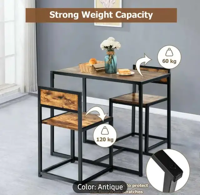 brand new compact dining 3pc set in Dining Tables & Sets in City of Halifax - Image 4
