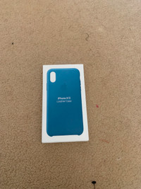 iPhone Xs Leather Case ($60.00)