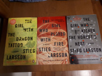 Stieg Larsson - The Girl with the Dragon Tattoo trilogy