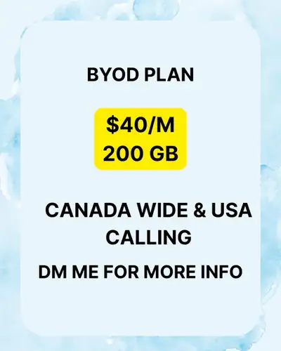 Flexible BYOD Plan for Businesses – 200GB $39, View more