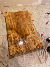 live edge wood slabs & custom tables/cutting boards
