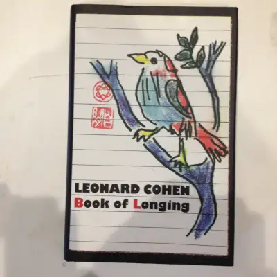 Leonard Cohen Book of Longing 1st/1st signed, View more