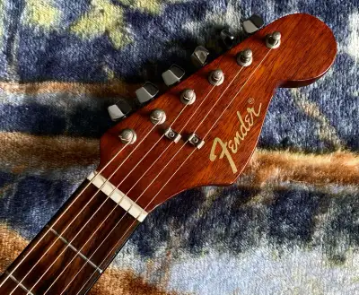Vintage Fender Acoustic with Case, View more