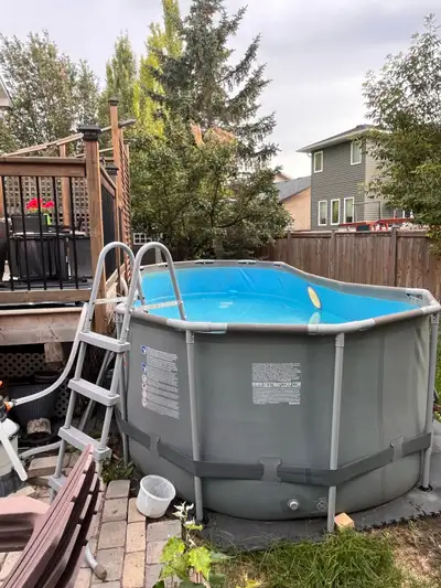free pool!  with a leak…, View more