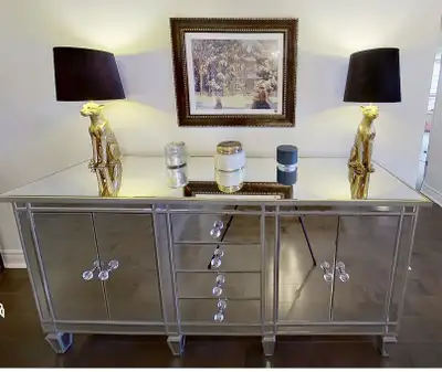 Mirrored sideboard cabinet, View more